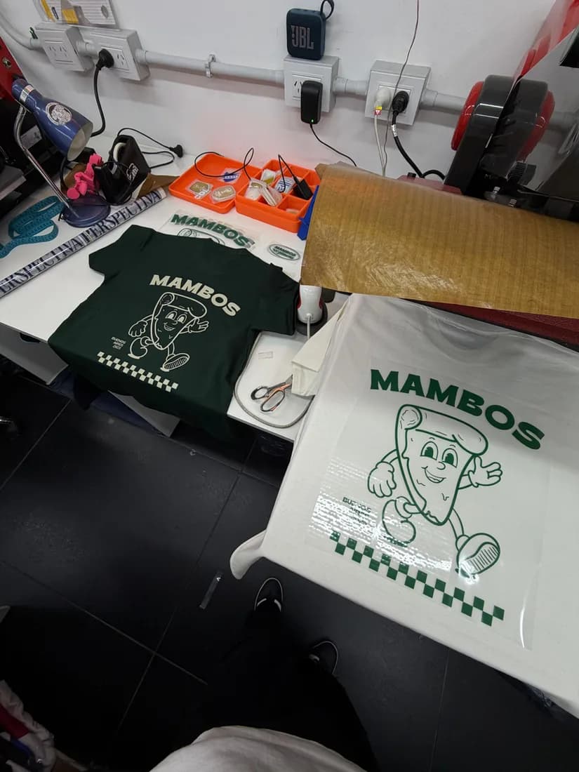 La mesa de trabajo un día común