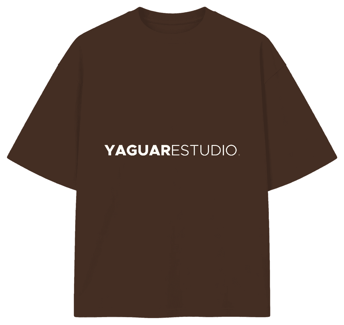 Remera Oversize Buen Día Chocolate
